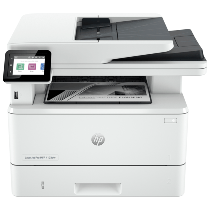 HP LaserJet Pro MFP 4103FDW Mono Printer image